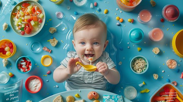 Accessoires de puériculture pour des repas joyeux et pratiques