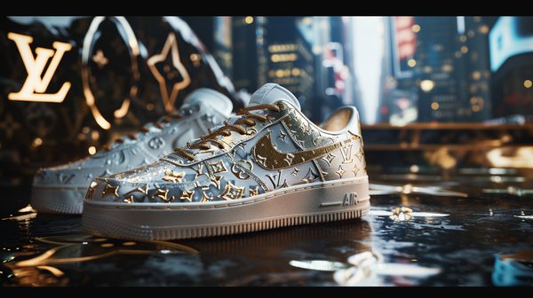 Air Force Louis Vuitton: sneakers personnalisés et uniques