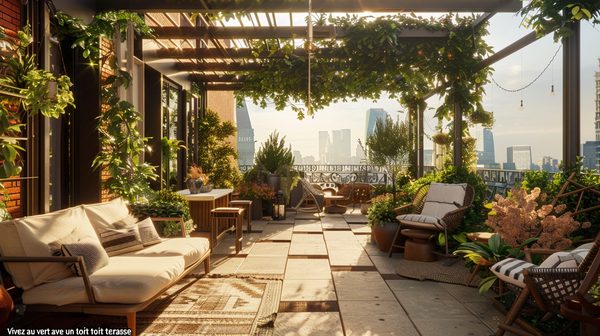 Vivez au vert avec un toit terrasse : tendance et bienfaits